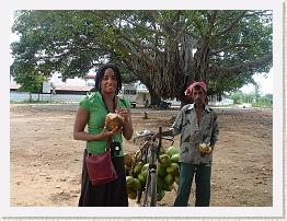 DSC06552 * Drinking Coconut Water at Shivana Samudra Falls * 3072 x 2304 * (3.19MB)